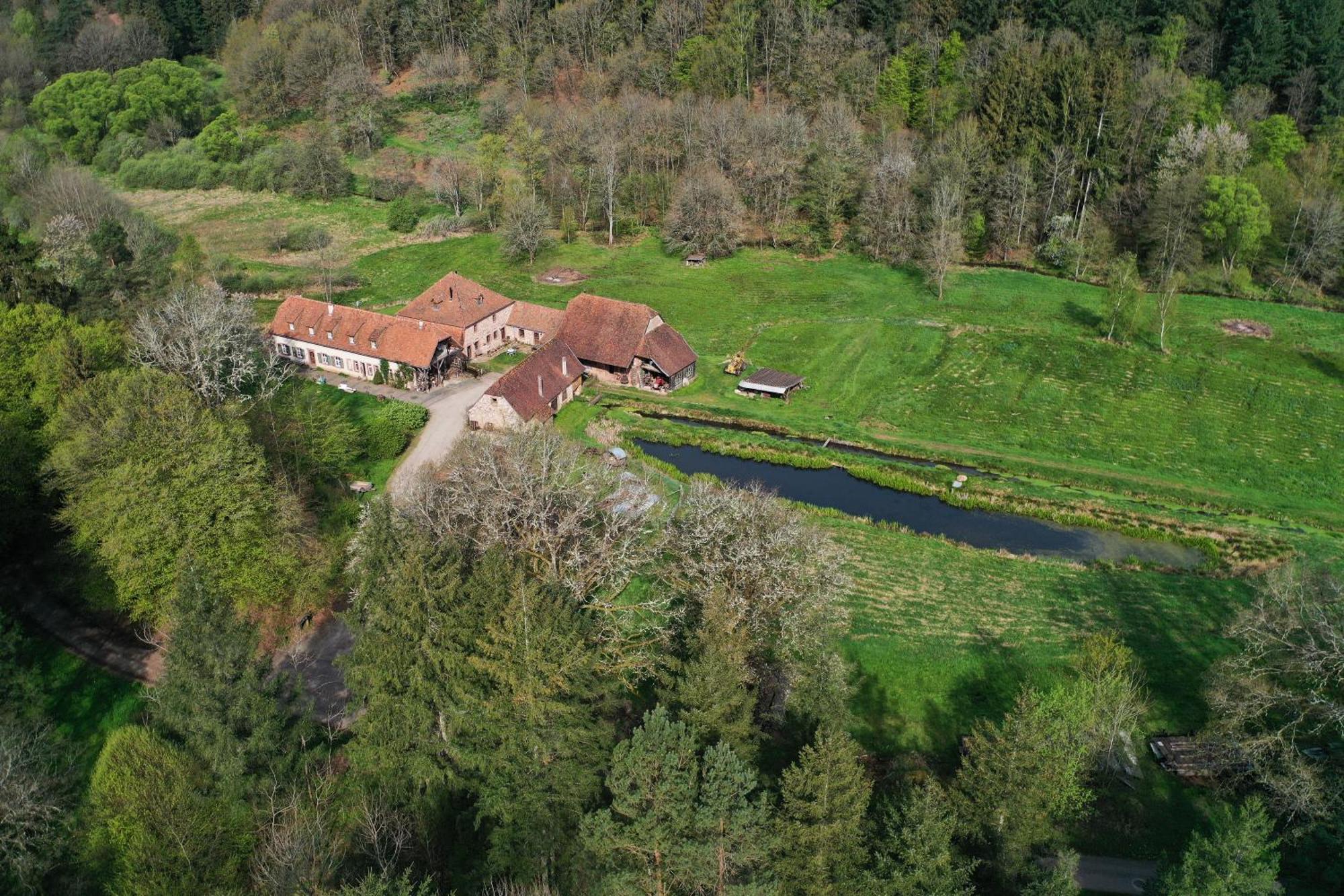 Maison D'Hotes De Charme - Ancien Moulin En Pleine Nature - La Paulusmuehle Soucht Kültér fotó